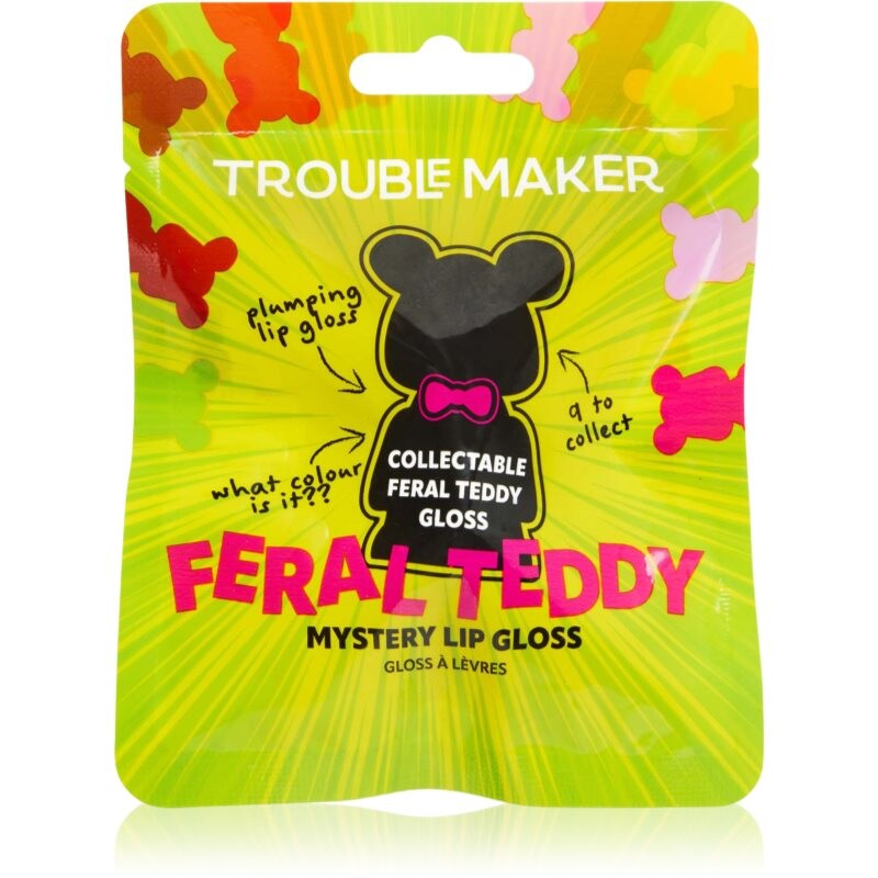 Trouble Maker Feral Teddy Mystery Plumping Lip Gloss lesk na pery so zväčšujúcim efektom 1.1 ml