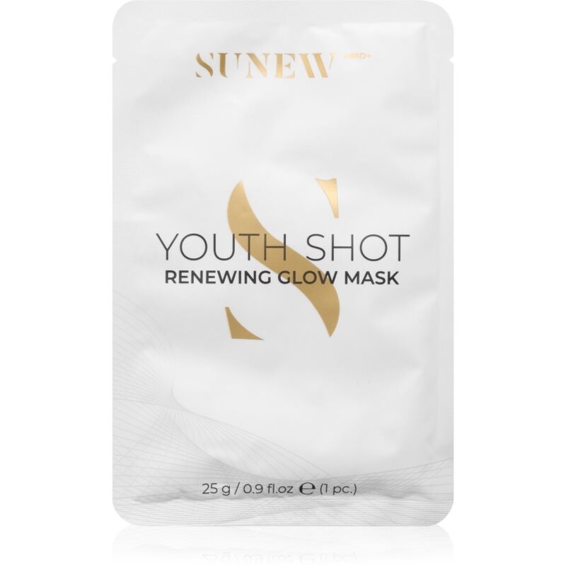 SUNEWMED+ Youth Shot Regenerating Glow Face Sheet Mask plátenná maska pre regeneráciu pleti 6 ks