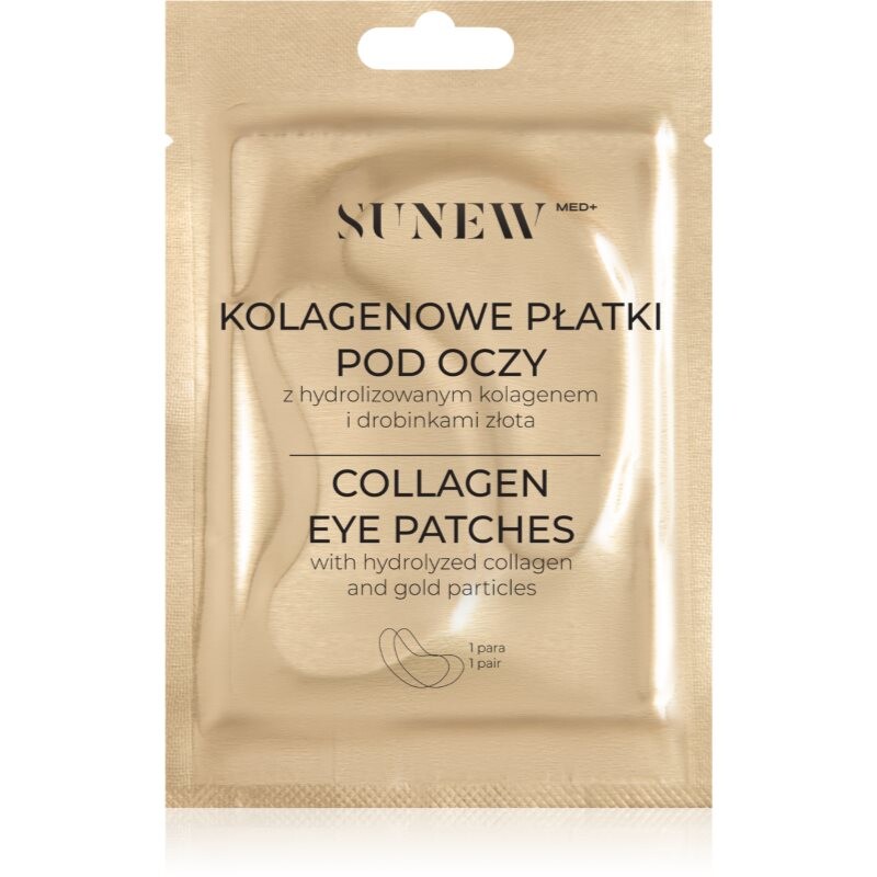 SUNEWMED+ Brightening Collagen Eye Patches očné gélové vankúšiky proti starnutiu s kolagénom 2 ks