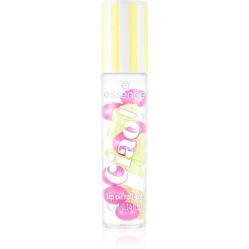 essence Ciao! olej na pery roll-on odtieň 01 Ciao Cutie 4.3 ml