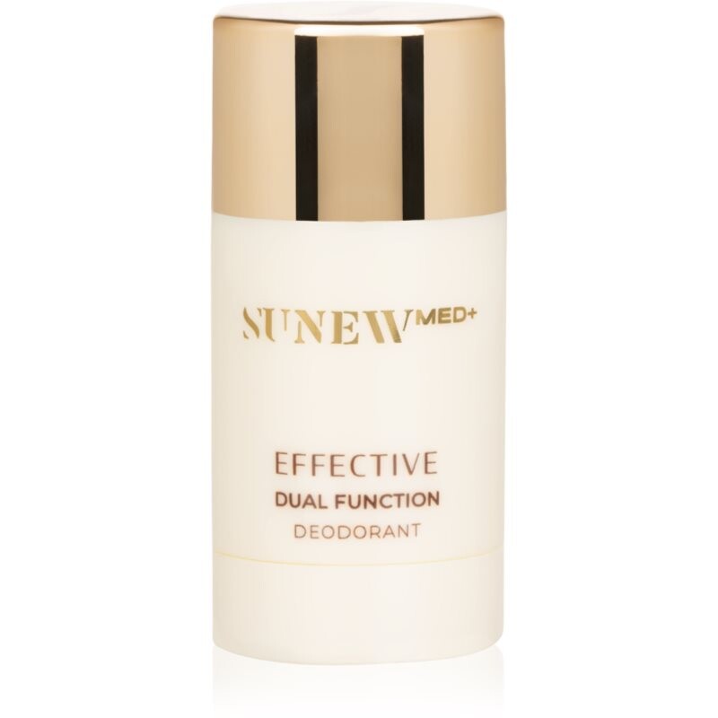 SUNEWMED+ Effective Dual-Function Deodorant Travel Size tuhý deodorant bez obsahu hliníkových solí proti zápachu a poteniu 6 g