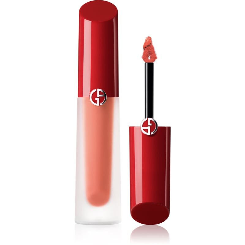 Armani Lip Maestro Satin matný hydratačný tekutý rúž odtieň 17 Sunrise Kiss 6.5 ml
