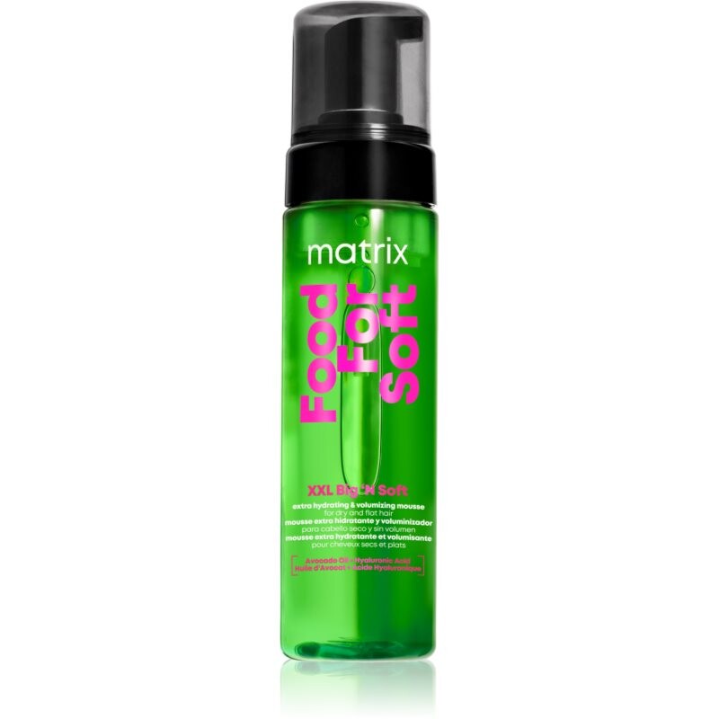 Matrix Food For Soft XXL Big 'N Soft Extra Volumizing Hydrating Mousse hydratačná pena pre extra objem 200 ml