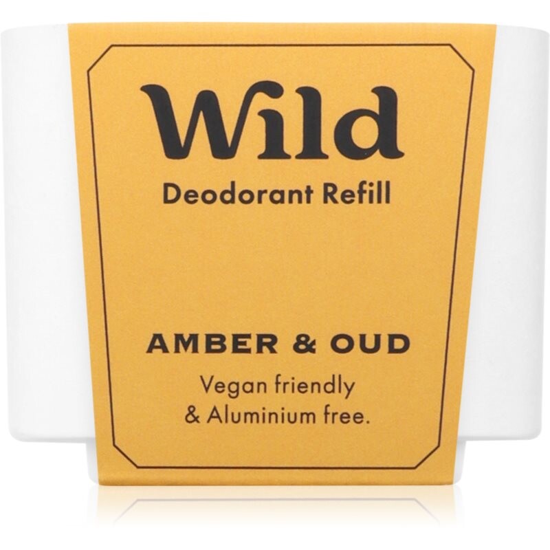 Wild Amber & Oud Refill tuhý dezodorant náhradná náplň 40 g