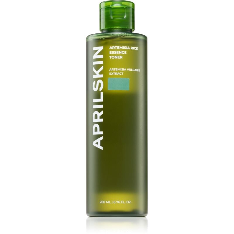 APRILSKIN Artemisia Rice Toner rozjasňujúce a hydratačné pleťové tonikum s upokojujúcim účinkom 200 ml