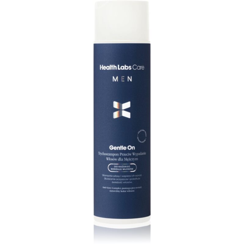 Health Labs Care Gentle On Anti-hair loss shampoo šampón proti vypadávaniu vlasov pre mužov 250 ml