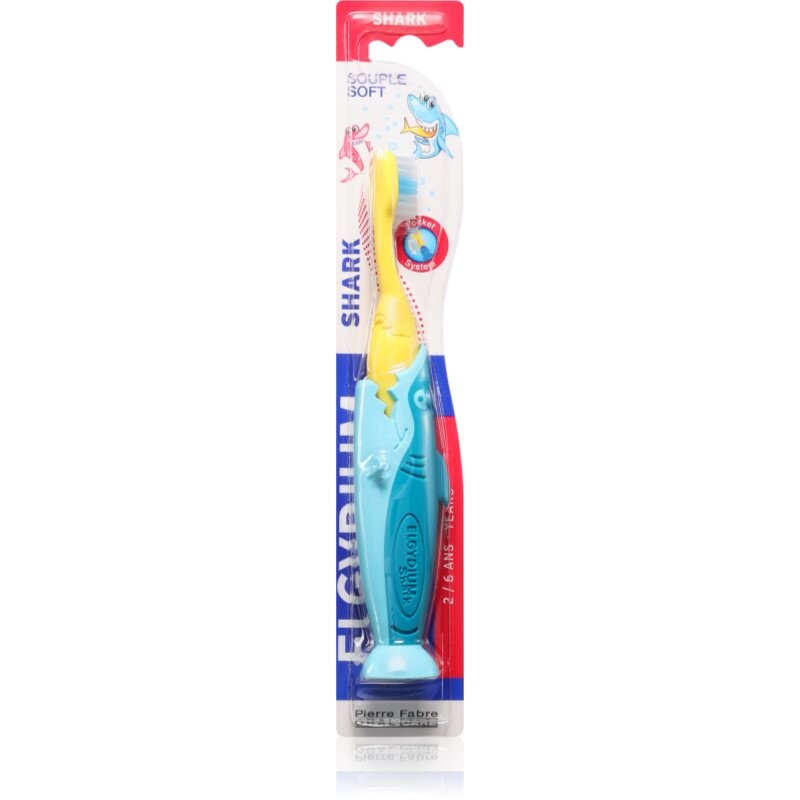 Elgydium Kids Shark zubná kefka 1 ks