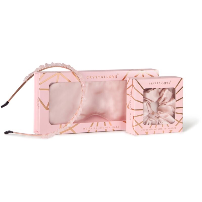 Crystallove Rose Silk Set sada na noc