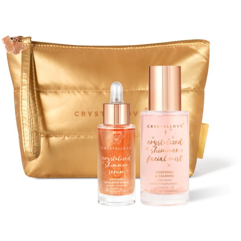 Crystallove Rose Quartz Skincare Duo sada na starostlivosť o pleť