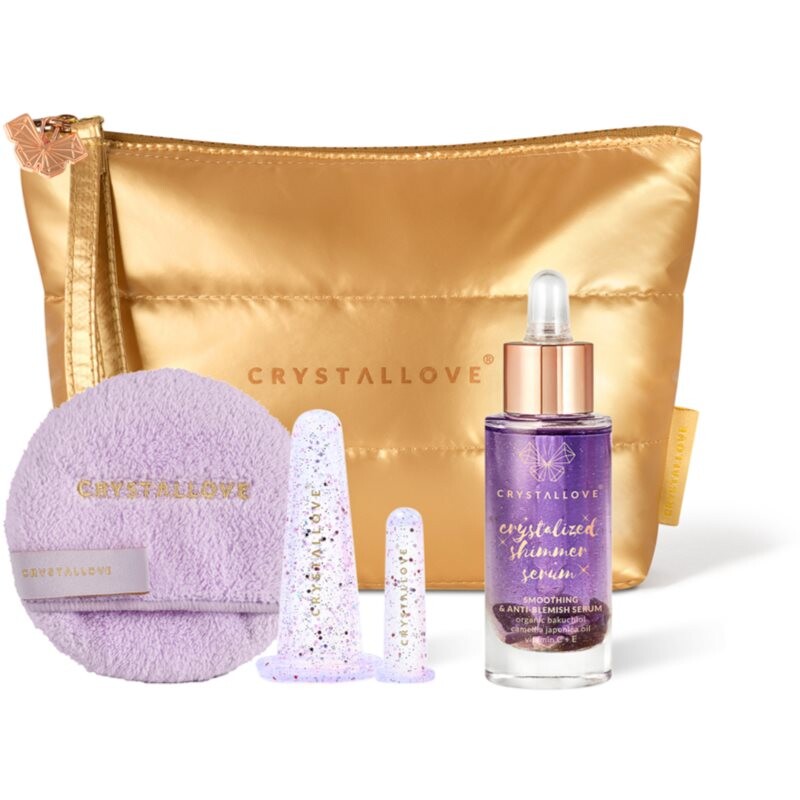 Crystallove Set Lilac sada na tvár