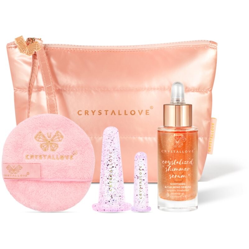 Crystallove Set Pink sada na tvár