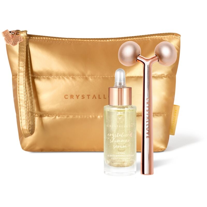 Crystallove Set Gold sada na tvár