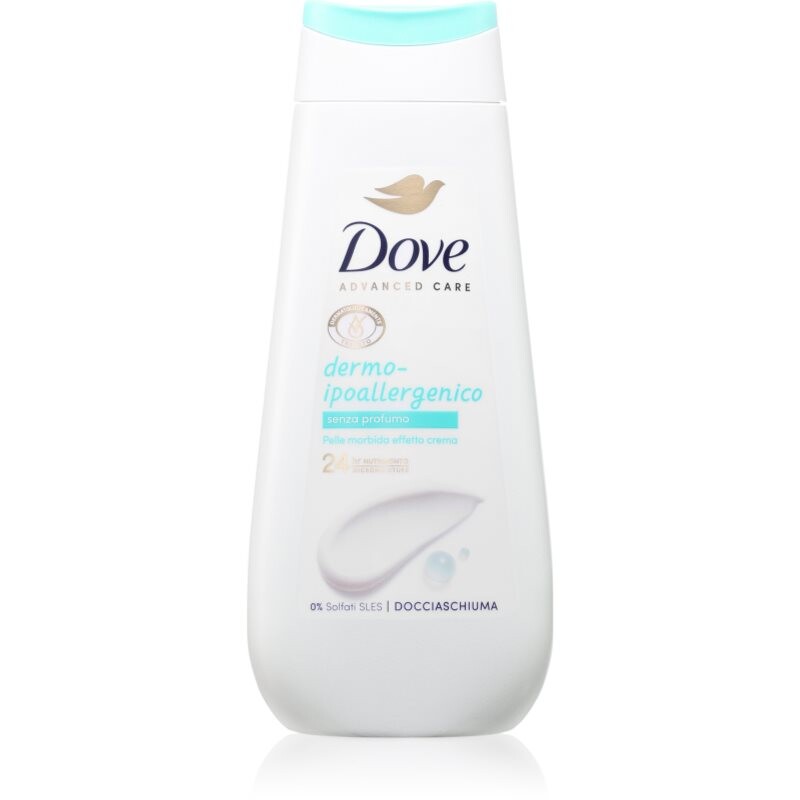 Dove Advanced Care Derma Hypoallergenic sprchový gél 225 ml