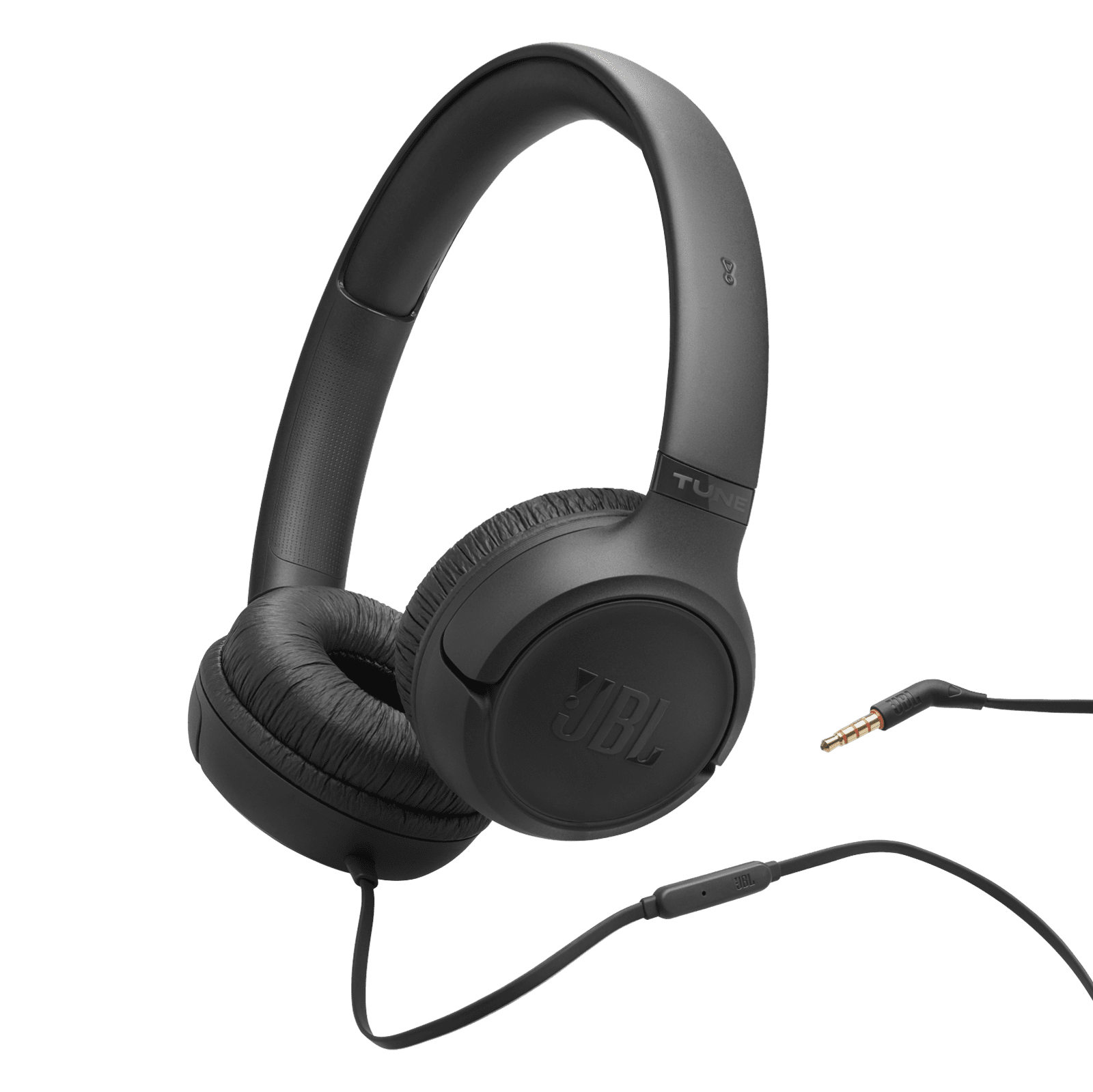 JBL Tune 530 Black káblové slúchadlá na uši