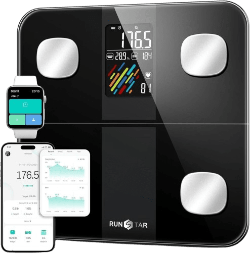 RUNSTAR 4E SmartView Body Scale Diagnostická osobná inteligentná váha