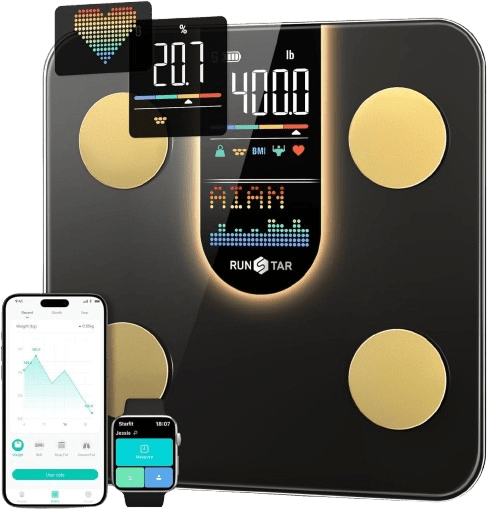 RUNSTAR 4E SmartView Lite Body Scale Diagnostická osobná inteligetná váha