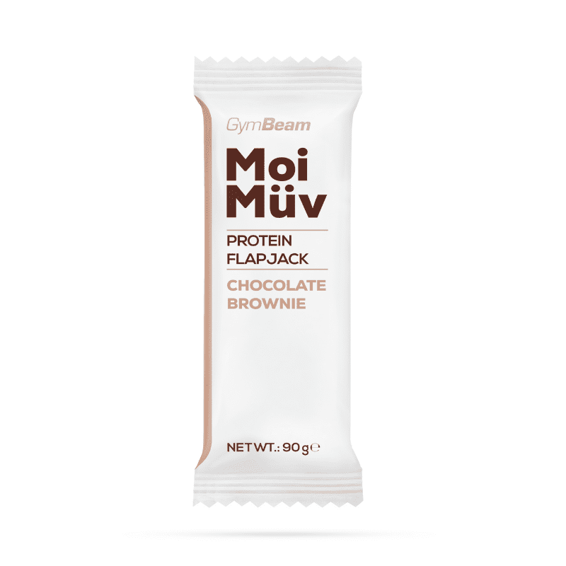 GYMBEAM MoiMüv Protein Flapjack čokoládové brownie 1 x 90 g