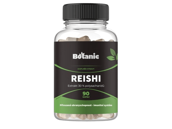 BOTANIC Reishi - Extrakt s 30% polysacharidov 90 kapsúl