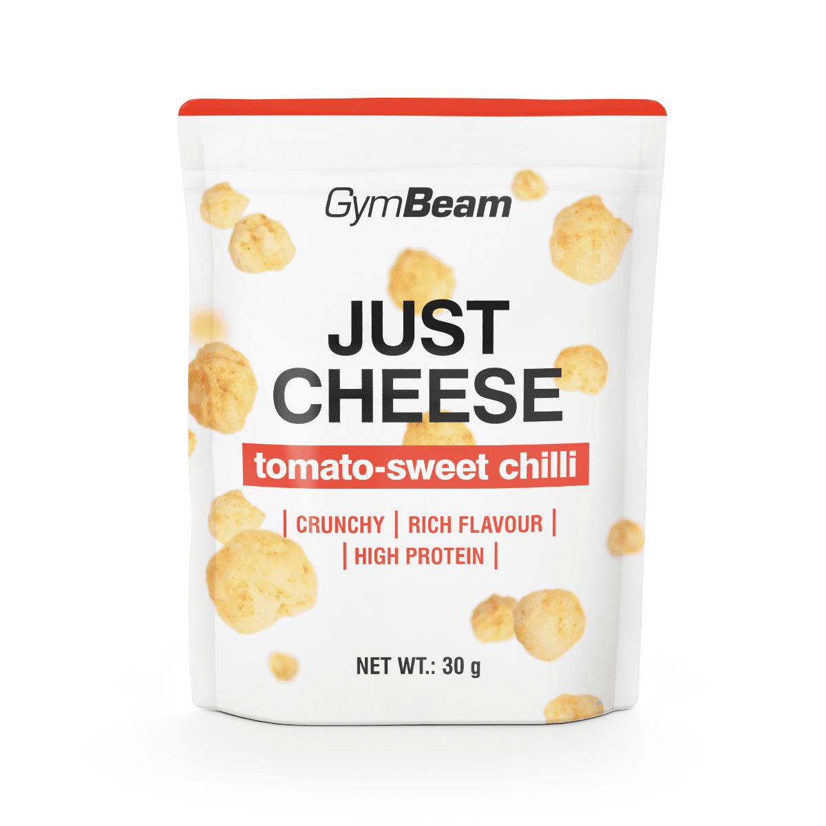 GYMBEAM Just Cheese paradajka sweet chilli 1 x 30 g