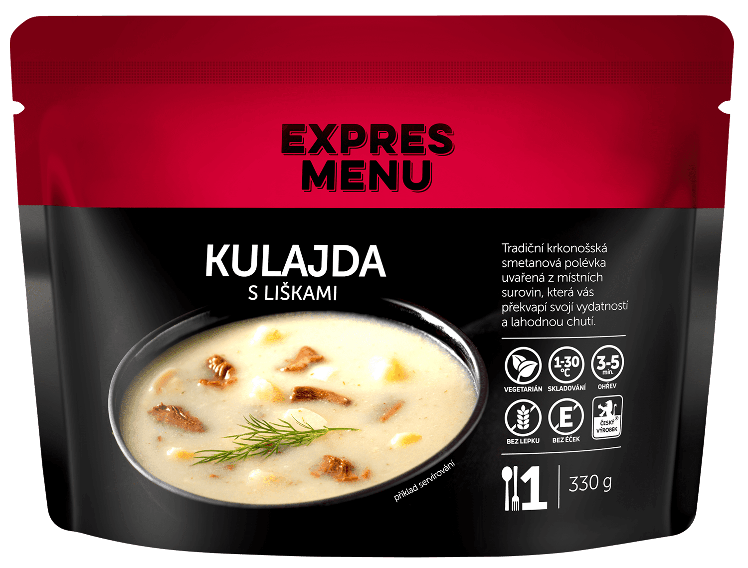 EXPRES MENU Guľajda s líškami 330 g
