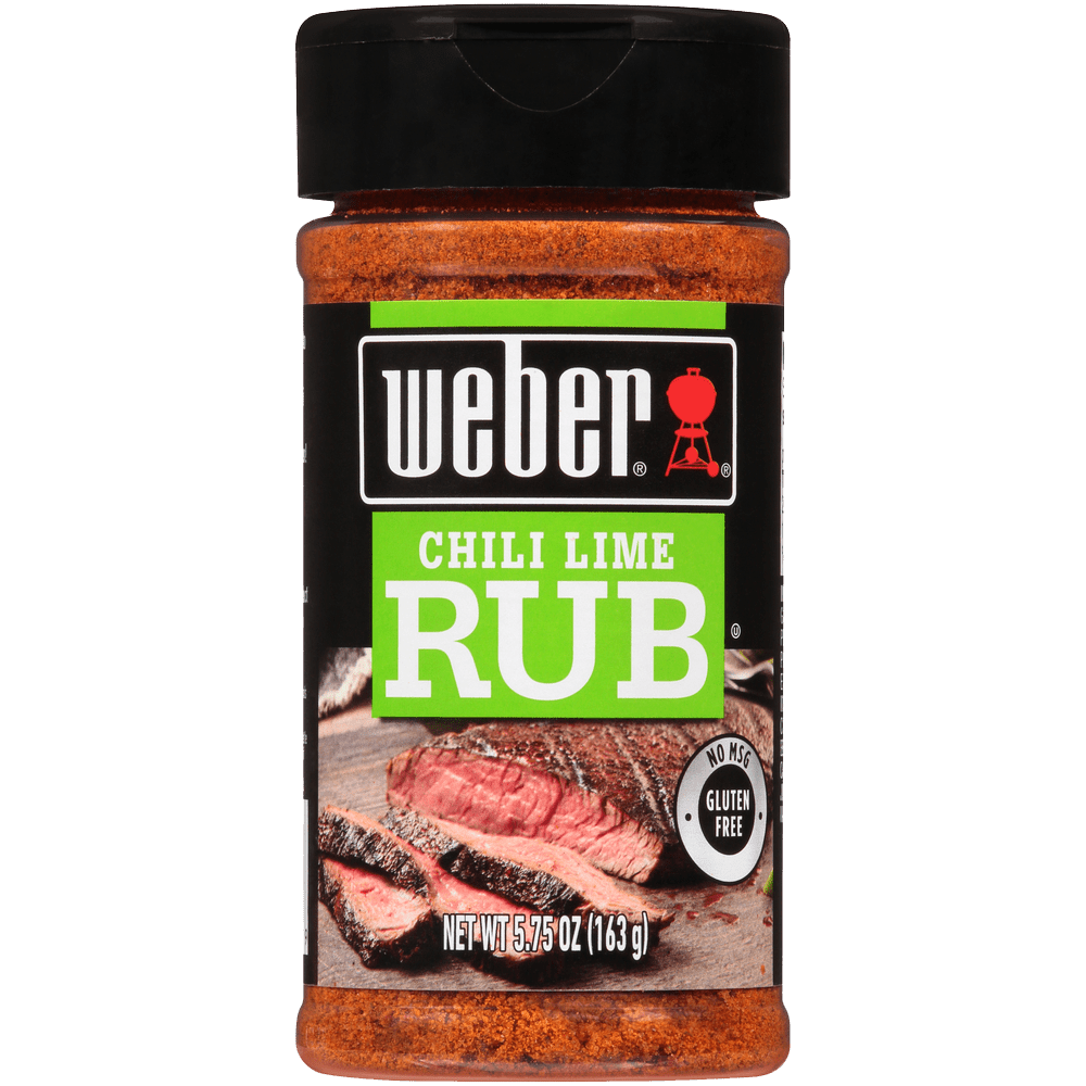 WEBER Korenie Chili Lime Rub Seasoning 163 g