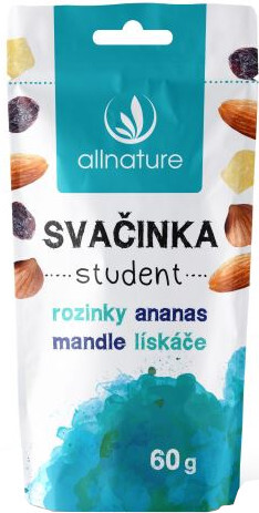 ALLNATURE zmes desiata Študent 60 g