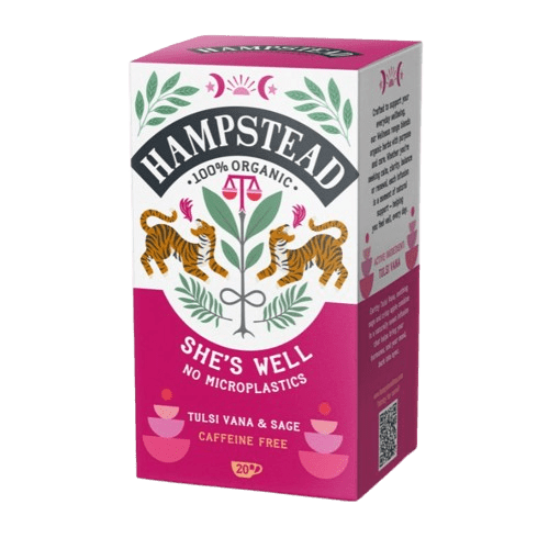 HAMPSTEAD TEA BIO bylinný čaj pre ženskú rovnováhu 20 x 1.5 g