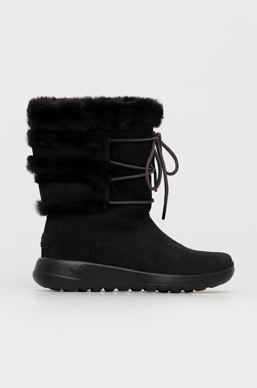 Semišové snehule Skechers