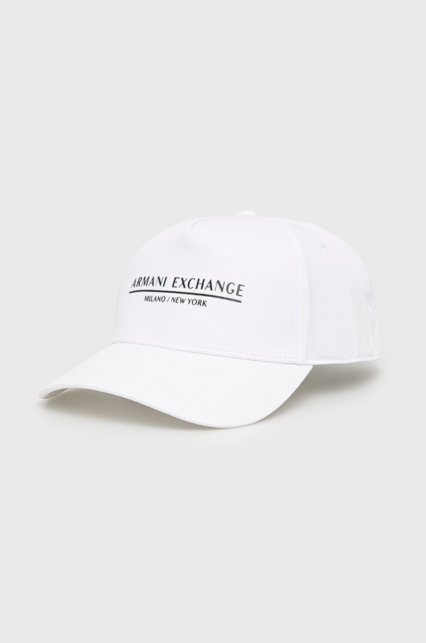 Bavlnená čiapka Armani Exchange