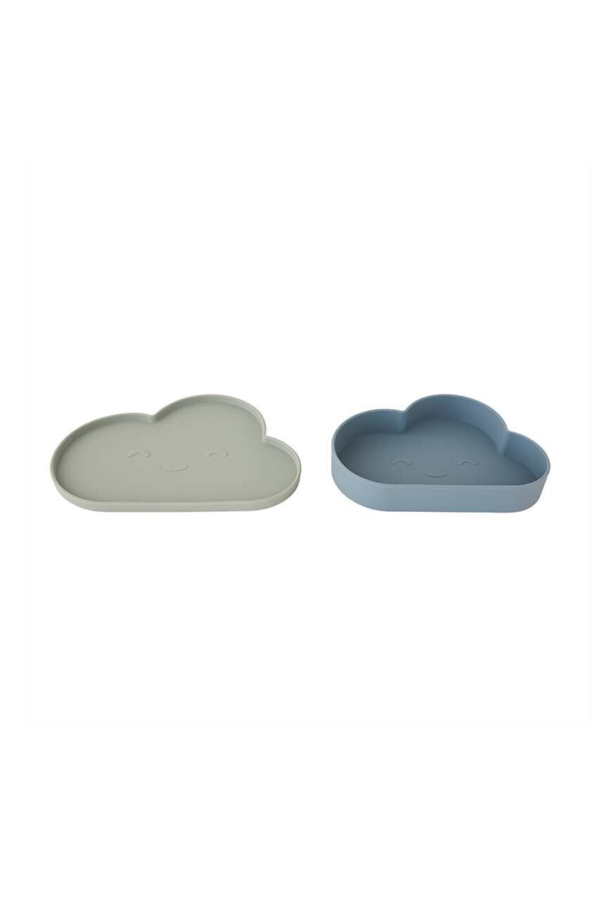 Súprava taniera a misy OYOY Chloe Cloud 23,5 / 19,5 cm