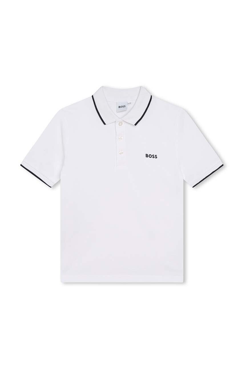 Detská bavlenná polokošeľa BOSS
