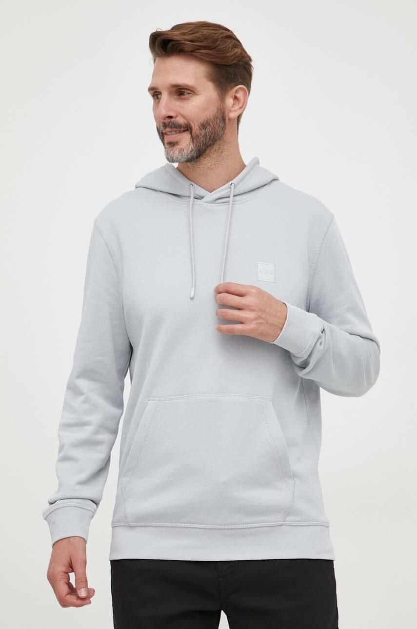 Bavlnená mikina BOSS BOSS CASUAL