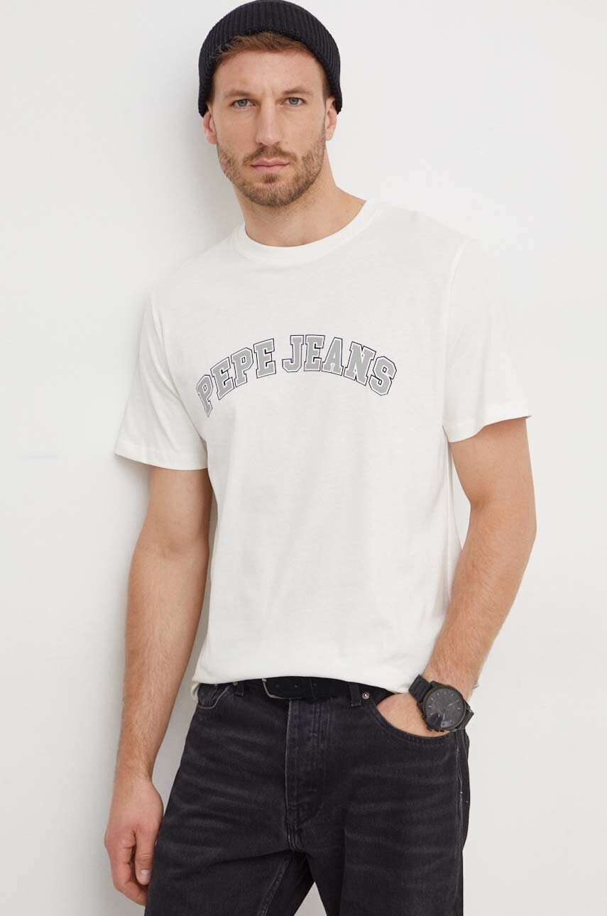 Bavlnené tričko Pepe Jeans CLEMENT
