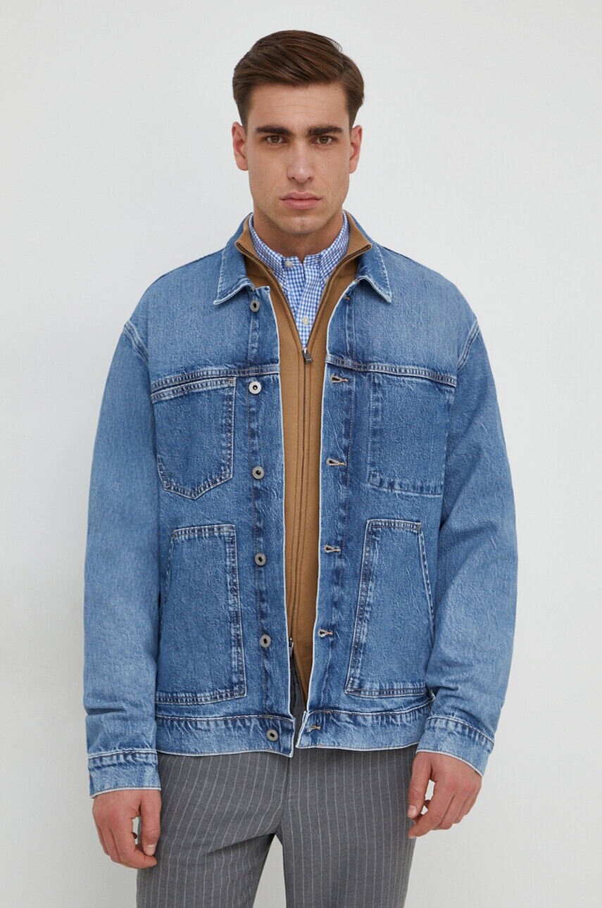 Rifľová bunda Pepe Jeans