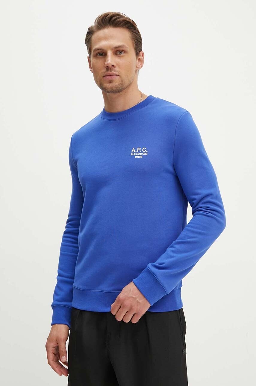 Bavlnená mikina A.P.C. sweat rider