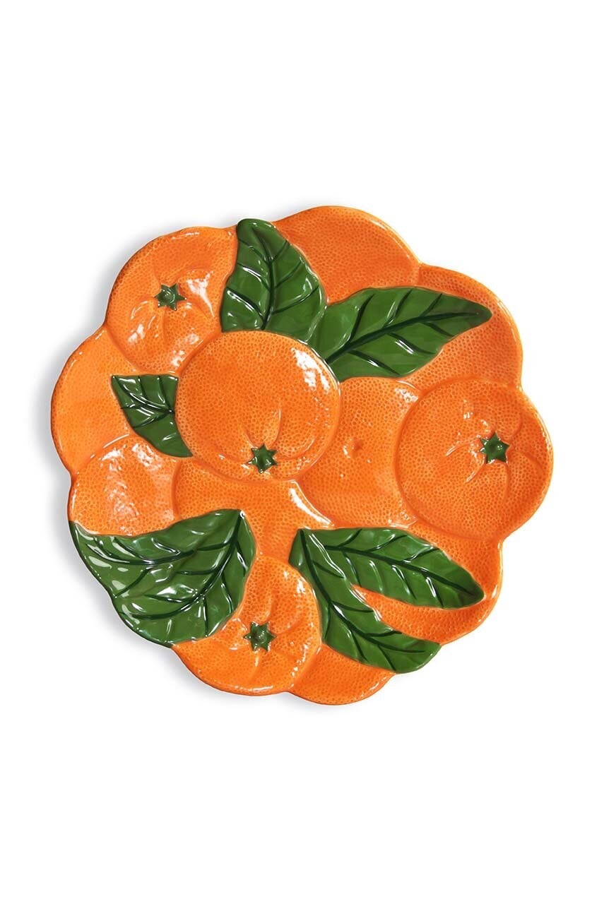 Dezertný tanier &k amsterdam orange 23,5 cm
