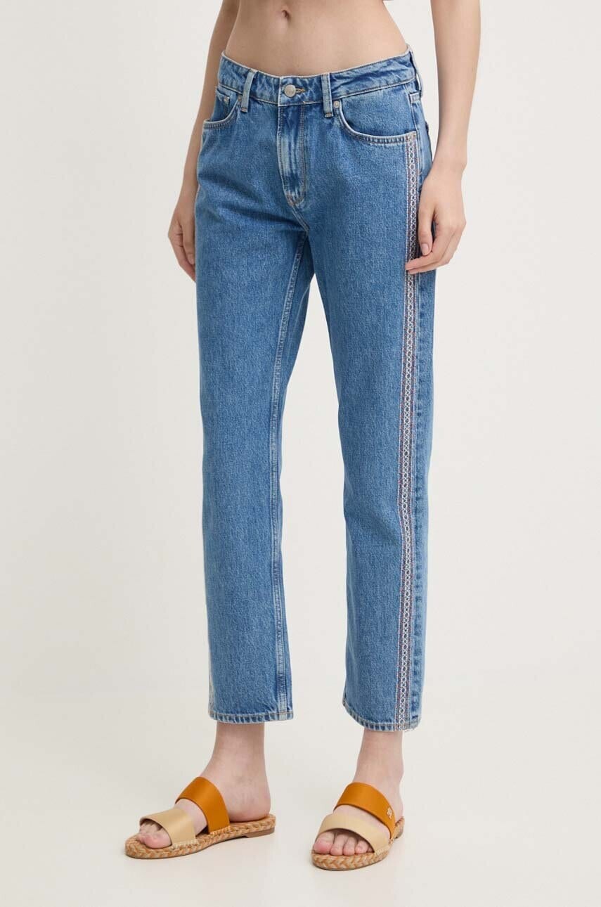 Rifle Pepe Jeans STRAIGHT JEANS MW CRAFT