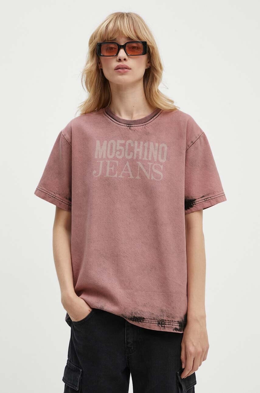 Džínsové tričko Moschino Jeans