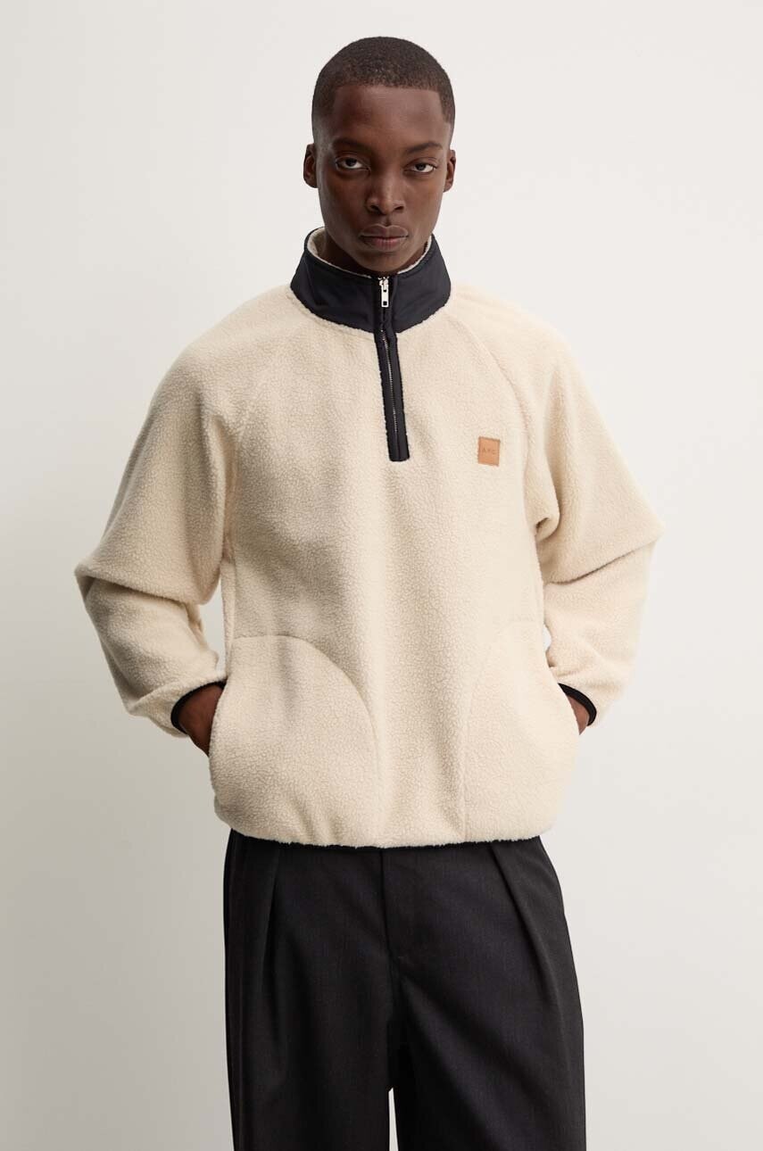 Fleecová mikina A.P.C. sweat island