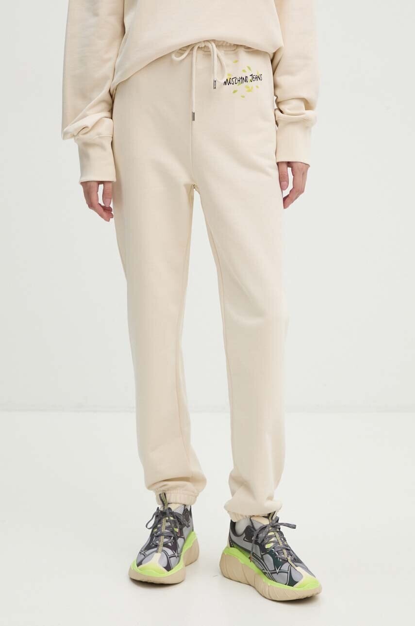 Bavlnené tepláky Moschino Jeans