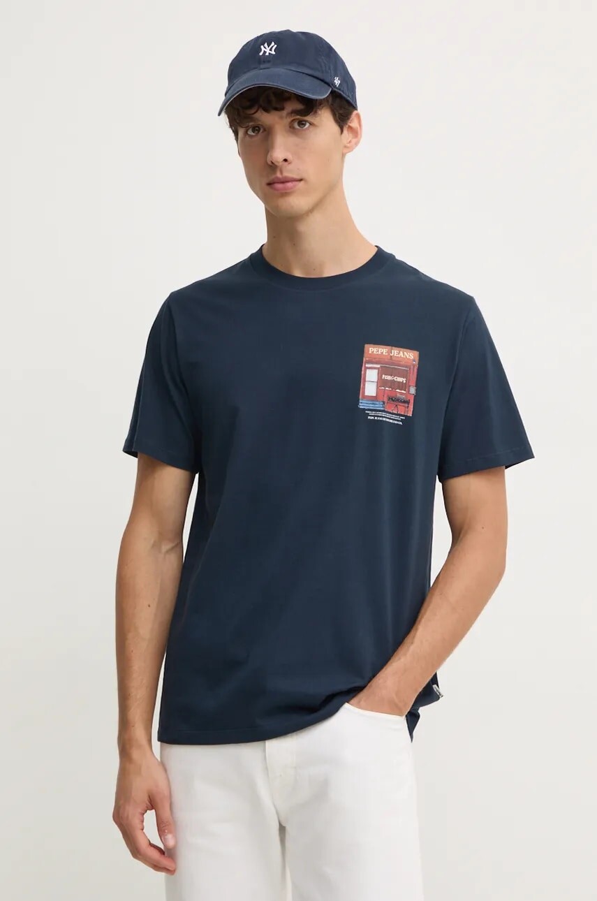 Bavlnené tričko Pepe Jeans AENYS