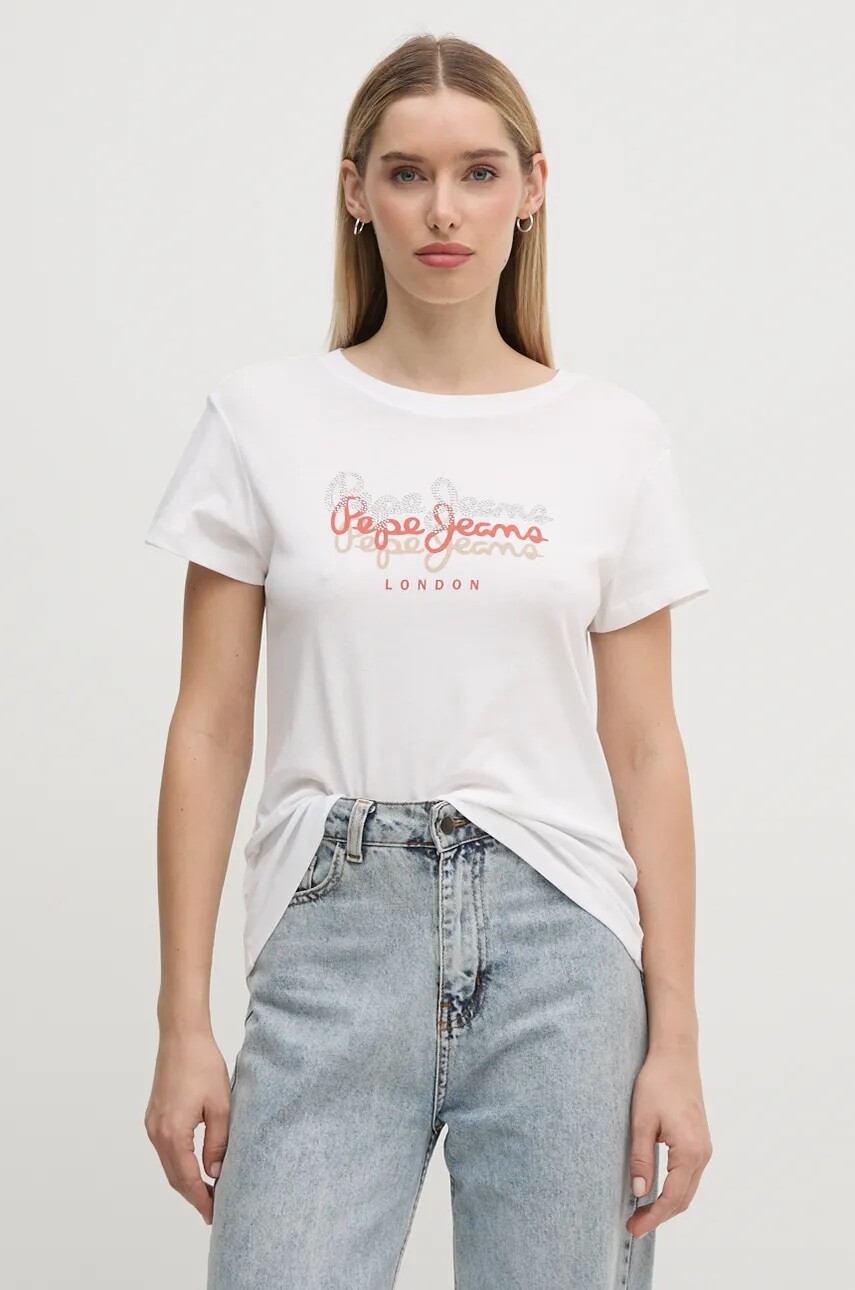 Bavlnené tričko Pepe Jeans GALEY
