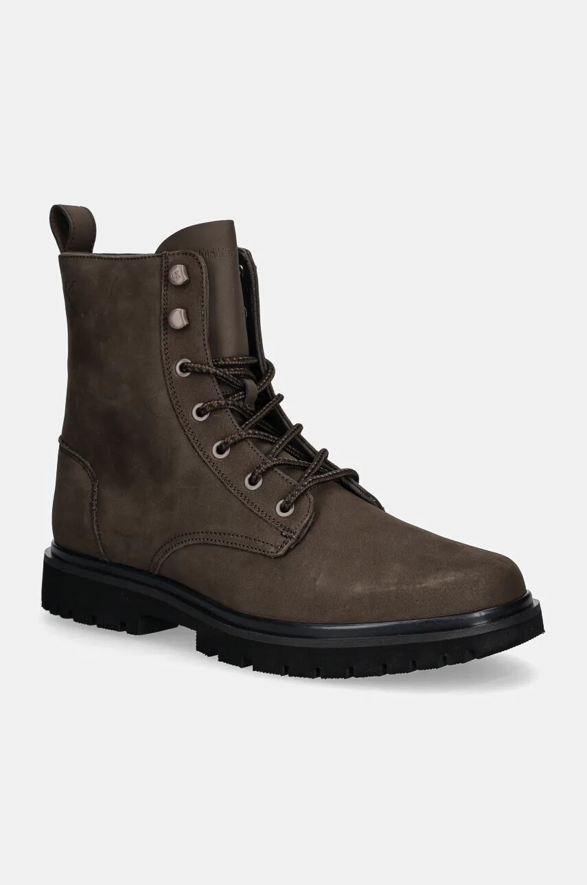 Topánky Calvin Klein Jeans EVA BOOT MID LACEUP REBELLIOUS