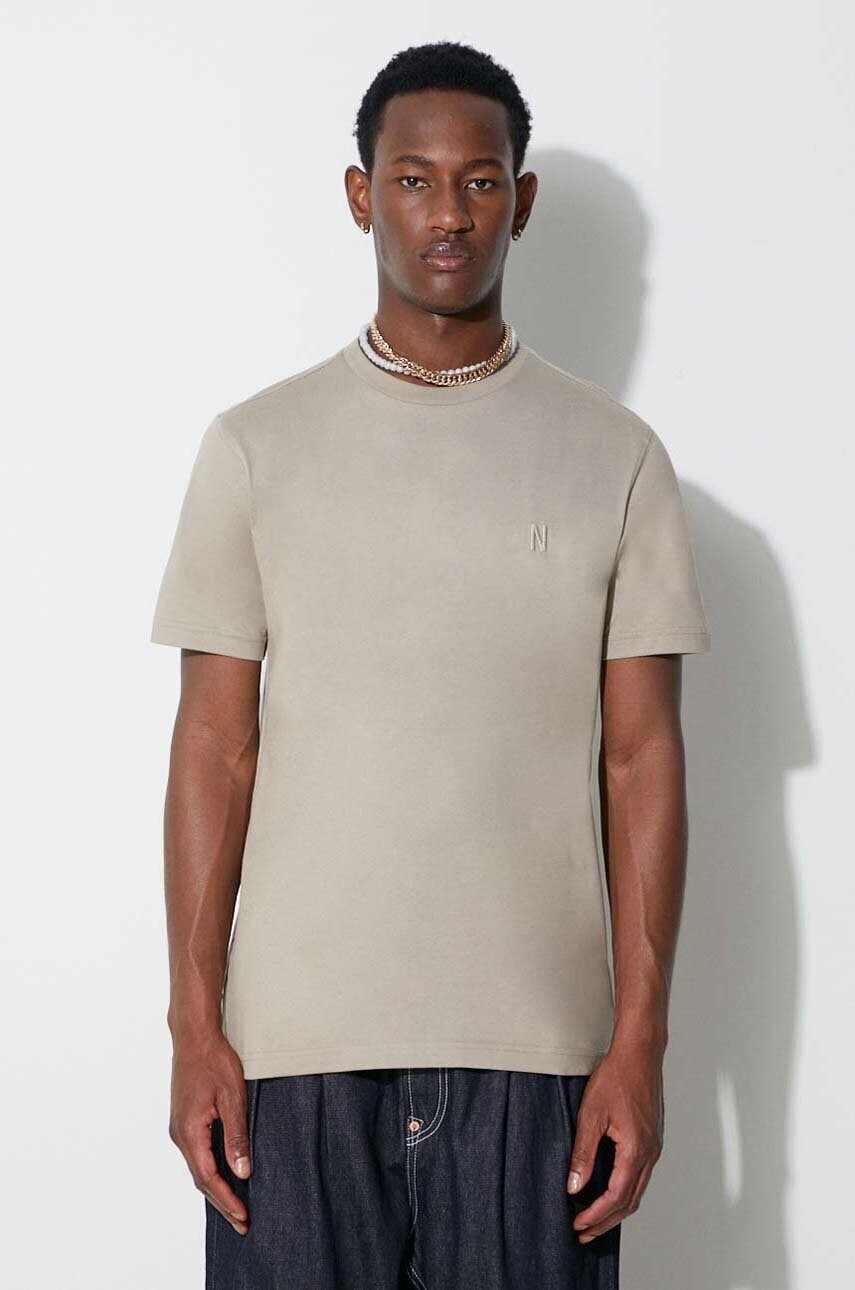Bavlnené tričko Norse Projects Johannes Organic