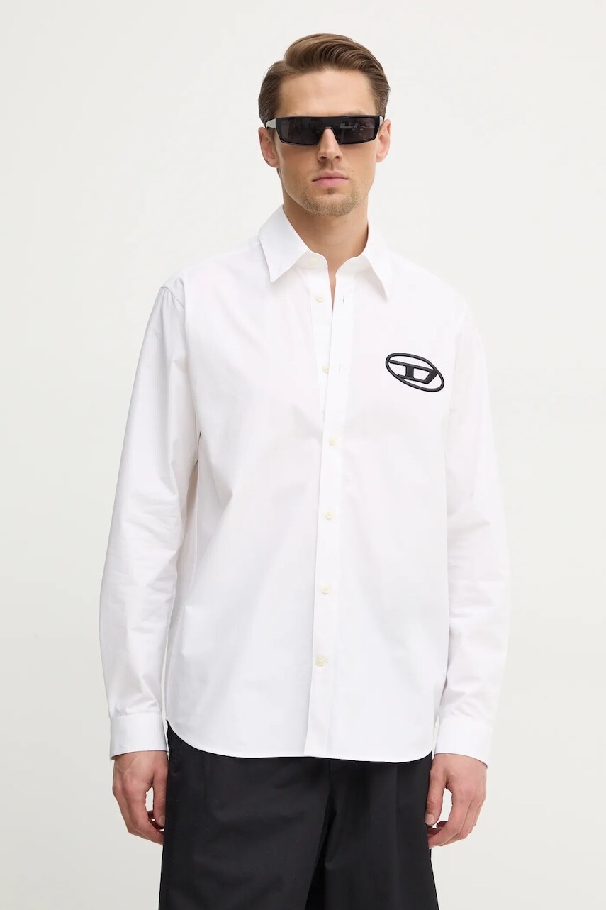 Bavlnená košeľa Diesel S-SIMPLY-D SHIRT