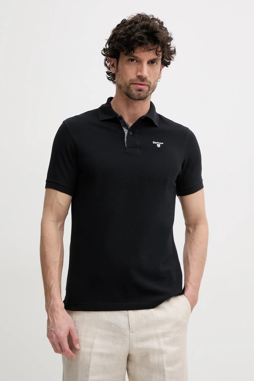 Bavlnené polo tričko Barbour Tartan Pique Polo Shirt
