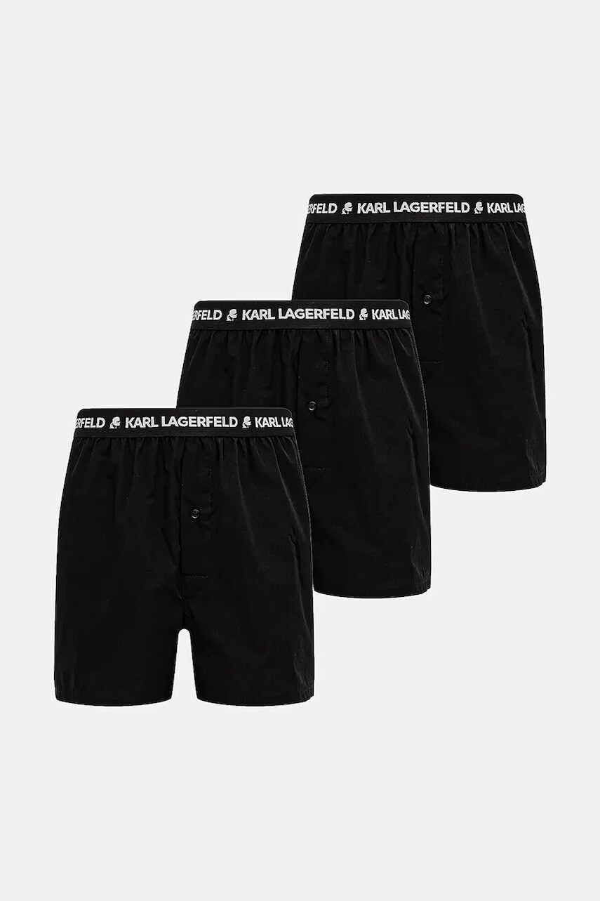 Bavlnené boxerky Karl Lagerfeld 3-pak