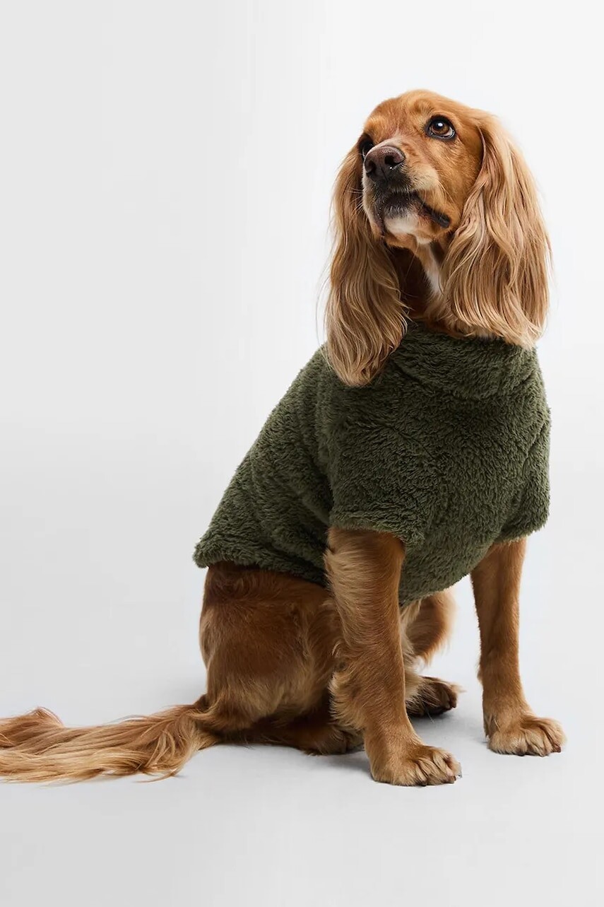 Sveter pre psa Barbour Brindle Fleece Dog Jumper