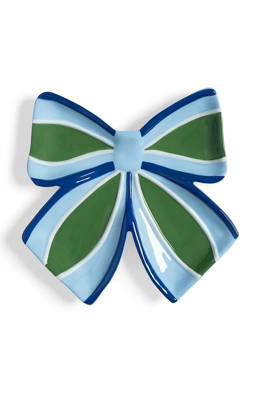 Dekoračný tanier &k amsterdam ribbon 22 x 22 x 3,5 cm