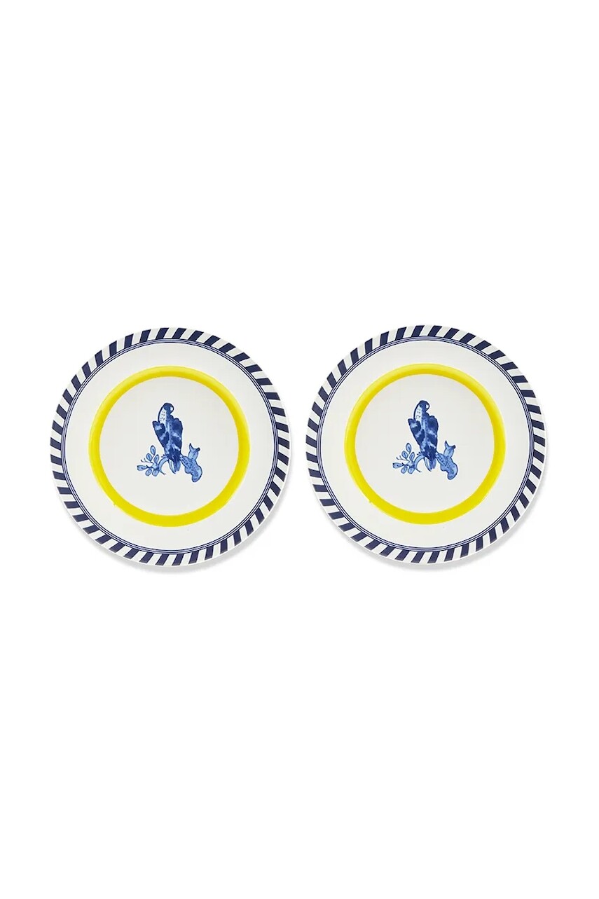 Sada tanierov Pols Potten bird patterned 27 cm 2-pak